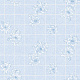 Стеновая панель МДФ, Магнолия голубая, 15х15 - фото