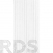 Панель стеновая МДФ, доска белая (рейка 10 см), 2440х1220х3,2 мм - фото