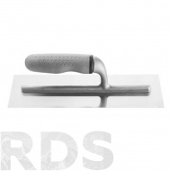Гладилка, серия*31*, Profi, нержавеющая сталь, ручка 2К, размер 38x10см, серый, HARDY /0800-313801 - фото