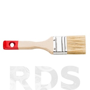 Кисть плоская, серия*35*, натуральная светлая щетина, размер 1”, HARDY /0200-354510 - фото