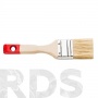 Кисть плоская, серия*35*, натуральная светлая щетина, размер 1”, HARDY /0200-354510 - фото