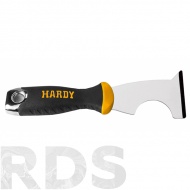 Мультишпатель 5в1, серия*68*, нержавеющая сталь, ручка 2K Hardyflex, HARDY - фото