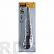 Нож алюминиевый в блистере, 9мм, HARDY /0510-360900 - фото