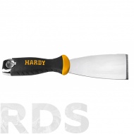 Шпатель-скребок, серия *68*, 3см, нержавеющая сталь, ручка 2K Hardyflex, HARDY /0830-820103 - фото