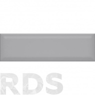 Плитка облицовочная Аккорд 9014 8,5х28,5х0,92 см серый грань - фото