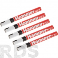 Маркер черный строительный, Hammer Flex 601-045 /718497 - фото