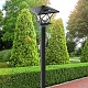 Светильник садовый на солнечной батарее, черный, 155см - фото