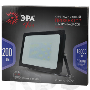 Прожектор светодиодный PRO ЭРА LPR-061-0-65K-200 200Вт - фото