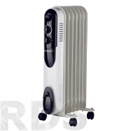 Радиатор масляный, 1,5 кВт, 220В, 7 секций, ОМПТ-EU-7Н "Eurolux" - фото