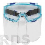 Очки защитные, закрытого типа, с лицевым щитком, "FIT РОС" - фото