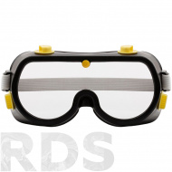 Очки защитные, черные, закрытого типа, с непрямой вентиляцией, ПВХ "FIT" - фото