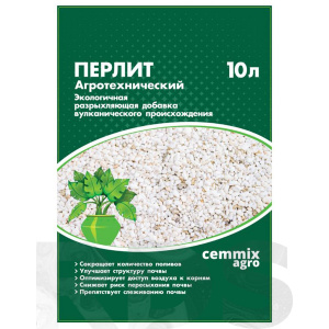 Перлит агротехнический CEMMIX 10л - фото