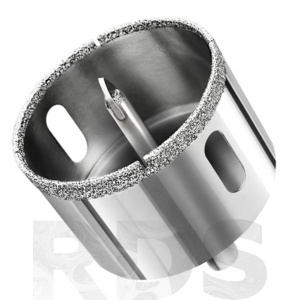Коронка алмазная с центрирующим сверлом по керамограниту и керамике 100мм 