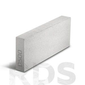 Блок газобетонный перегородочный  D500 / 625x75x250  Cubi-block - фото
