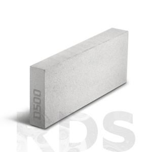 Блок газобетонный перегородочный D500 B2,5 F100 625x100x250  Cubi-block - фото