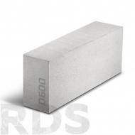Блок газобетонный перегородочный D600 B3,5 F100 625x75x250 (1,5м3/28,5м3) Cubi-block - фото