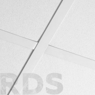 Потолочная панель Alaid T15/T24 А, 600x600х15, белый - фото