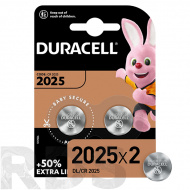 Батарейка литиевая CR2025 "Duracell" - фото