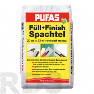 Шпаклевка финишная "Full+Finish Spachtel №1", 25 кг, PUFAPRO - фото