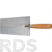 Кельма-трапеция стальная, 160 мм, деревянная ручка, "MOS" - фото 2