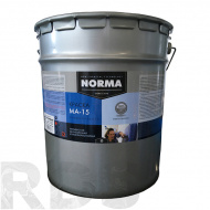 Краска масляная черная МА-15 "НОРМА" 20 кг - фото