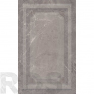 Плитка облицовочная Гран Пале 6354, 25x40x0,8 мм, серая панель, глянцевая - фото