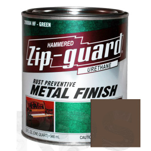 Краска для металла  Гладкая коричневая RAL8017 (Q-0.946л) / 292104 - фото