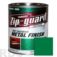 Краска для металла антикоррозийная "ZIP-GUARD" зелёная, гладкая - фото