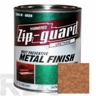 Краска для металла антикоррозийная "ZIP-GUARD" медная, молотковая - фото