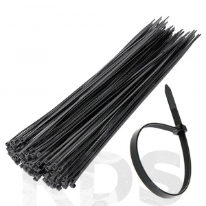 Стяжка кабельная черная, 350х5мм - фото 2