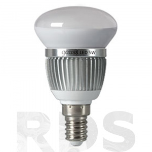 Лампа светодиодная Gauss LED R50Е14 5W 4100K FROST - фото