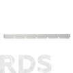 Профиль несущий Грильято С60 белый, 40х40 эконом - фото