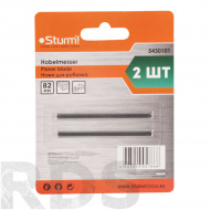 Ножи универсальные для рубанка "Sturm", 82x1.2x5,5мм, 2шт. - фото