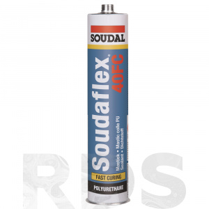 Полиуретановый клей-герметик Soudaflex 40 FС коричневый 600 мл - фото