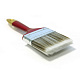 Кисть плоская, 1,5" (40 мм), натуральная щетина, пластиковая ручка, "EcoRank" /8104013 - фото