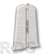 Торцевые (пара) для плинтуса 70мм "Деконика" 265 Клен патина - фото