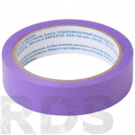 Лента малярная фиолетовая, для деликатных поверхностей, 25 мм*25 м - фото