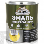 Эмаль ПФ-115, полуматовая, желтая, 0,8 кг, ЭКСПЕРТ - фото