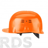 Каска защитная, оранжевая с храповым механизмом "ИСТОК" - фото