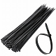 Стяжка кабельная (хомут), 150х2,5мм, черная (100шт/уп) - фото 2