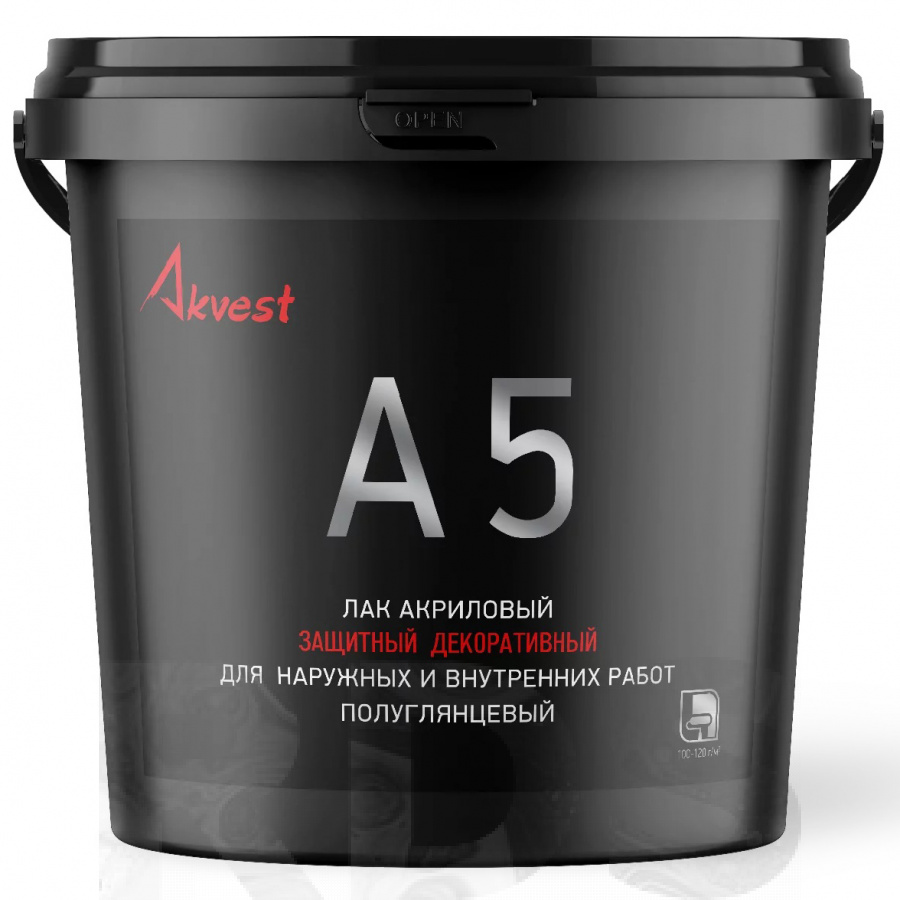 Лак-антисептик Аквест-5, сосна, 1 кг - купить по цене от 290.4 р.