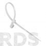 Стяжка кабельная под винт (хомут) 150х3,6 белая - фото