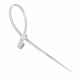 Стяжка кабельная под винт (хомут) 150х3,6 белая - фото