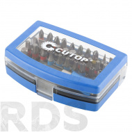 Набор бит, 32 предмета,  пласт.бокс " CUTOP Profi - фото 2