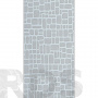 Панель ПВХ Кожа серо-голубая 250х2700х8 мм, Грин Лайн - фото