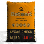 Сухая смесь М-150 Betonit ГОСТ (до -15°С), 40 кг - фото