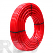 Труба полиэтиленовая с кислородным барьером PE-XA/EVOH 16x2.0 красная - фото