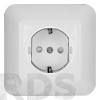 Розетка ПРИМА белая RS16-004-BI Schneider Electric - фото