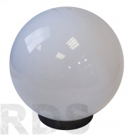 Светильник садово-парковый шар, белый, ЭРА, 250мм - фото