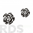 Трафарет виниловый "Чайная роза", 400х300 мм - фото